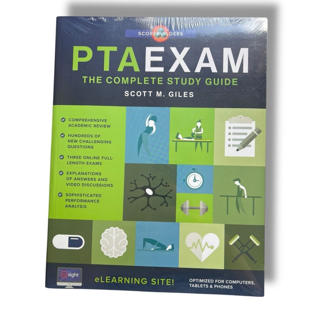 Scorebuilders PTA Exam Study Guide by Scott M. Giles Paperback eLearning